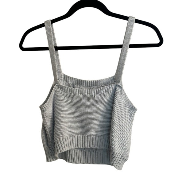 Wild Fable Knit Crop Top Blue XL - Picture 5 of 8